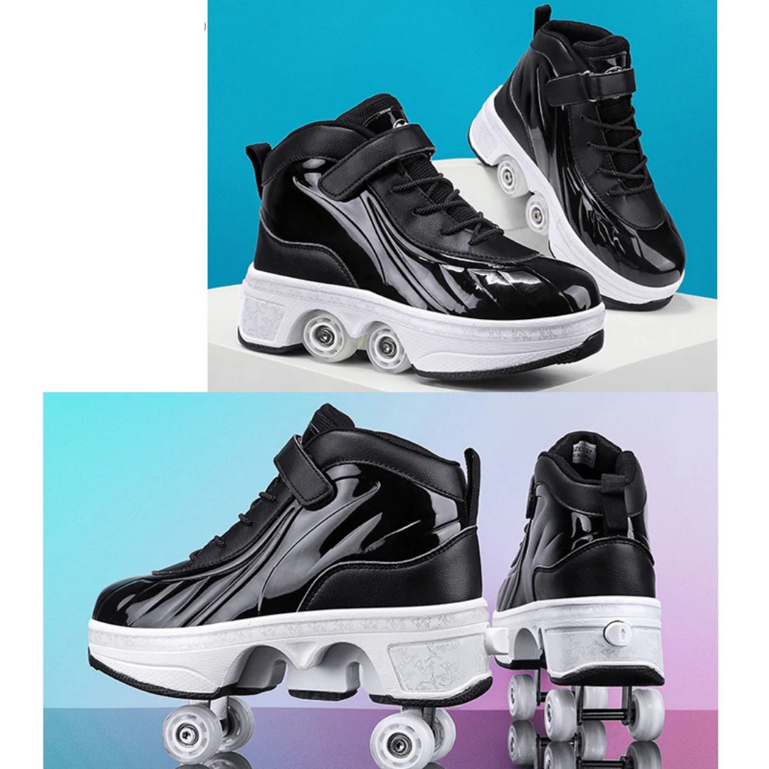 Parkur ve Koşu İçin Deform Tekerlekli Spor Ayakkabı 2025 Luxury Edition | Paten Ayakkabı - MeanYou