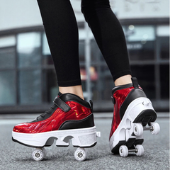 Parkur ve Koşu İçin Deform Tekerlekli Spor Ayakkabı 2025 Luxury Edition | Paten Ayakkabı - MeanYou