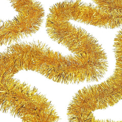 Nessiworld Mega Thick Glitter Ornament for Party 2 Meters Length 10 cm Width Gold Imported