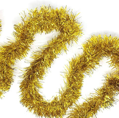 Nessiworld Mega Thick Glitter Ornament for Party 2 Meters Length 10 cm Width Gold Imported