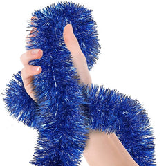 Nessiworld Party Glitter Ornament 2 Meters Length 6 cm Width Blue Color Imported