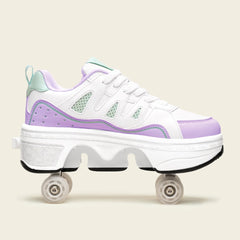 Paten Ayakkabı Lumi Mor | Tekerlekli Spor Ayakkabı