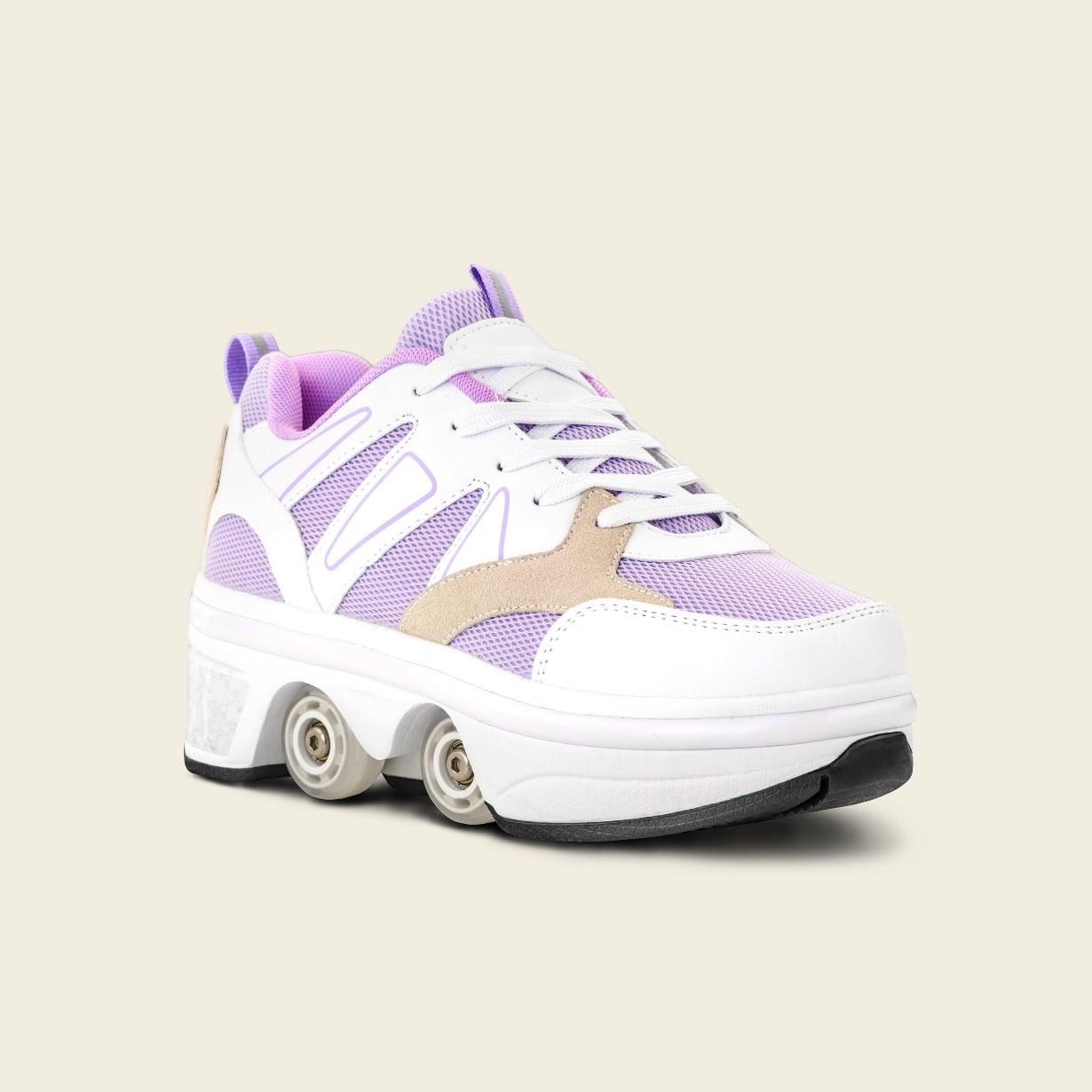 Paten Ayakkabı Starlite Violet LED | Tekerlekli Spor Ayakkabı - MeanYou