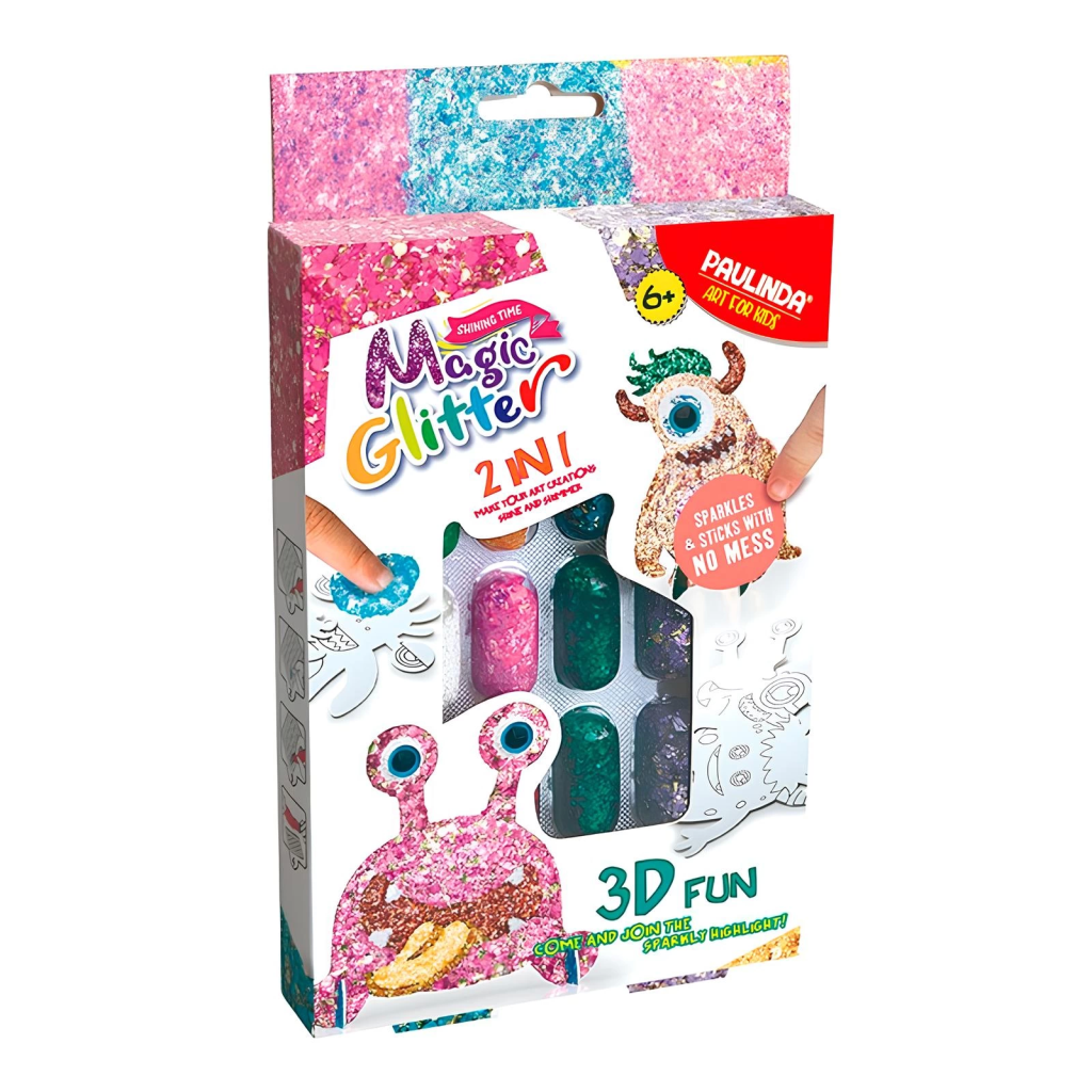 Nessiworld Paulinda Magic Glitter 2n1 3D Fun Hobby Set S00095583
