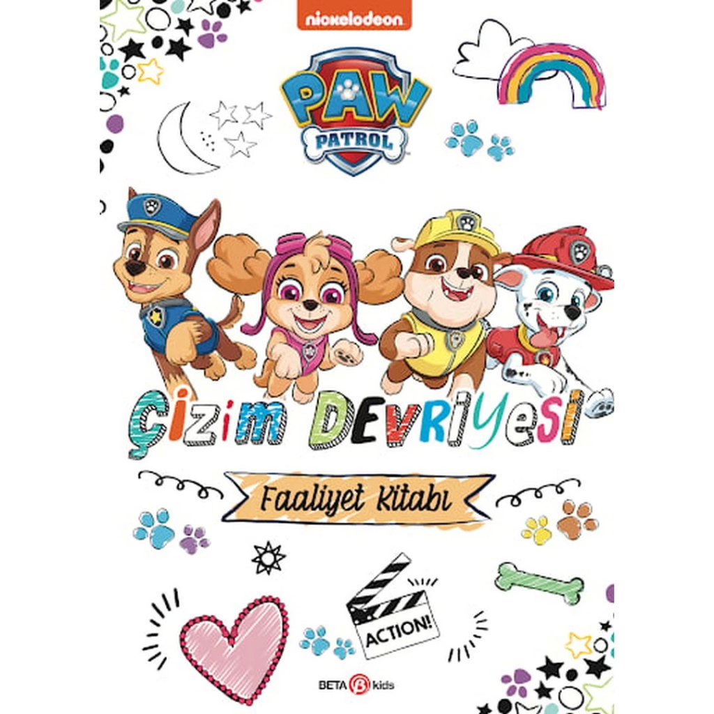 Nessiworld Paw Patrol Drawing Activity Book