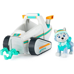 Nessiworld Paw Patrol Everest Snow Shovel Vehicle Figure Set