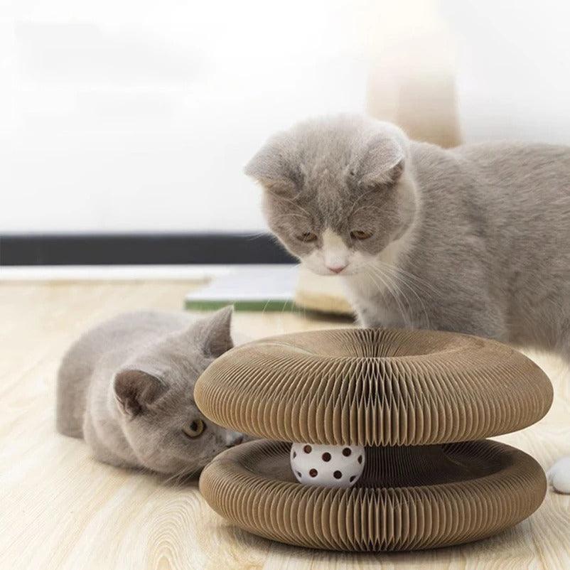 Paw Portal Çok Fonksiyonlu Kedi Tırmalama Oyuncağı - MeanYou
