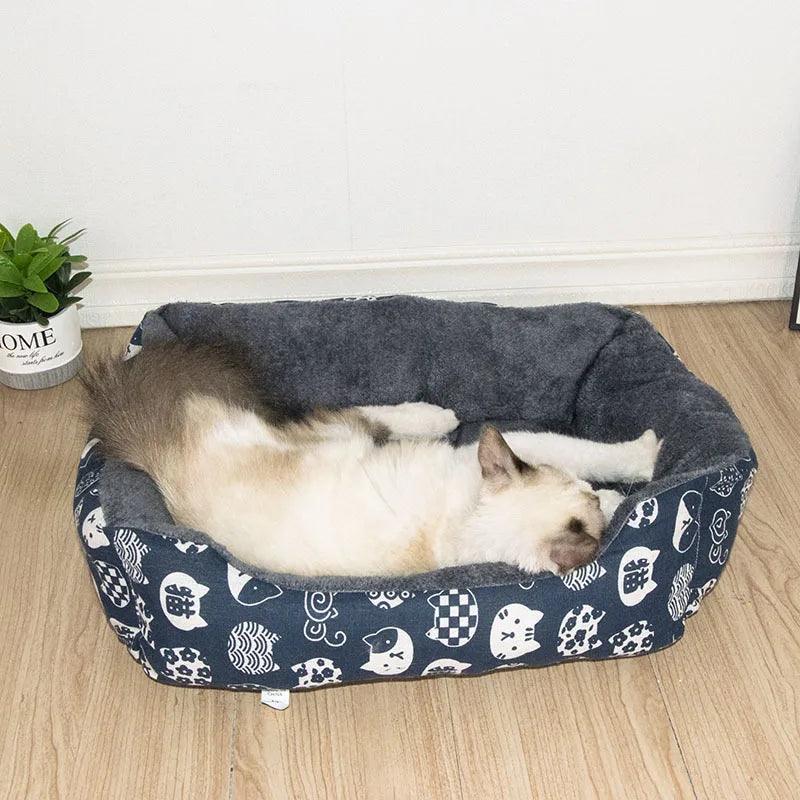 Paw Portal Ekstra Yumuşak Kedi Köpek Yatağı - MeanYou