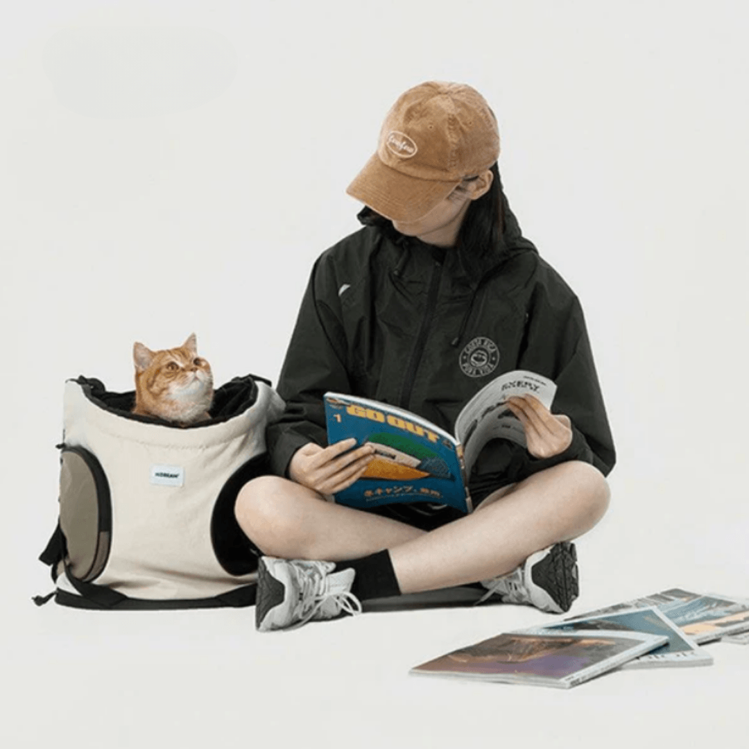 Paw Portal Kedi Köpek Ana Kucağı Taşıma Çantası - MeanYou