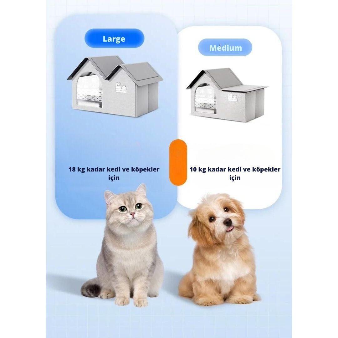 Paw Portal Klimalı Soğutuculu Kedi Evi - MeanYou