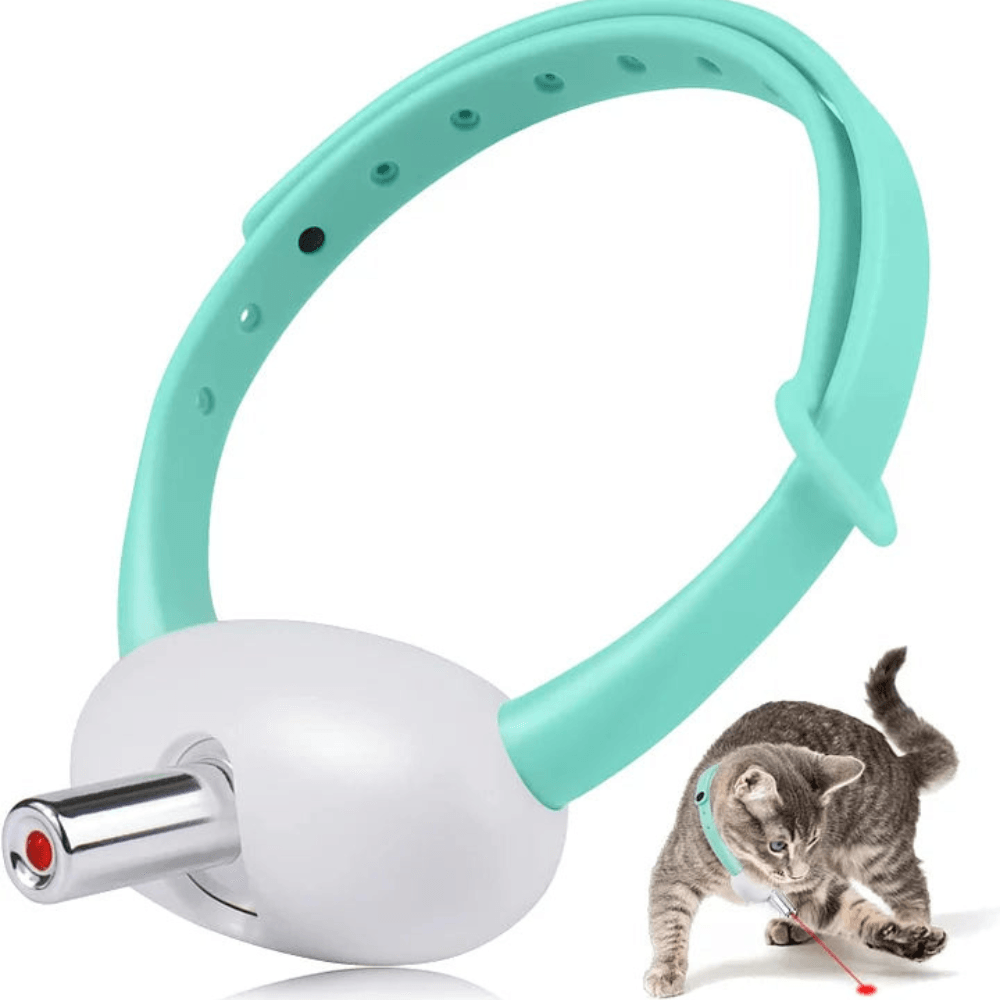 Paw Portal LED Işıklı Otomatik Kedi Oyuncağı, Lazer Işık Başlığı - MeanYou