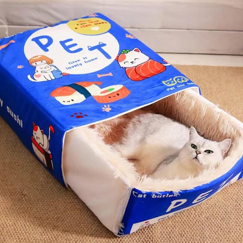 Paw Portal Özel Tasarım Kedi Yatağı - MeanYou