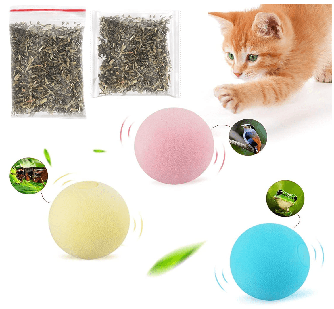Paw Portal Sesli Top Kedi Oyuncağı - MeanYou