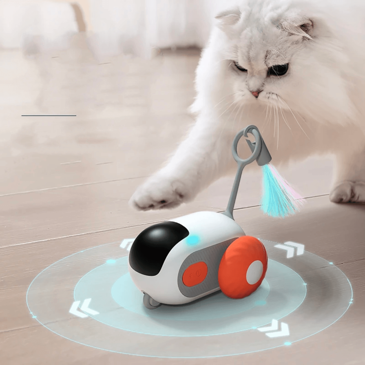 Paw Portal Uzaktan Kumandalı Araba Kedi Oyuncağı - MeanYou