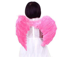NessiWorld Pink Color Baby Size Small Angel Wing 40X55 cm
