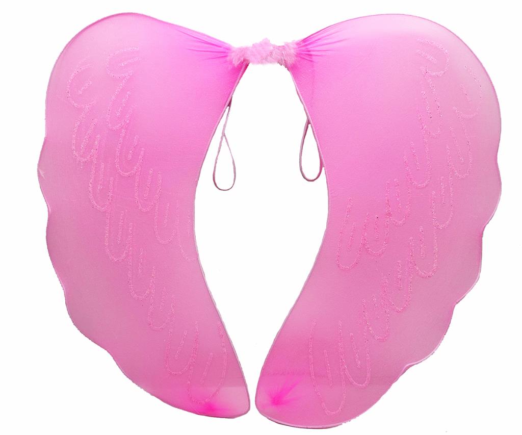 Nessiworld   Pembe Renk Ortası Pembe Tüylü Tül Peri Kanadı 40x50 cm