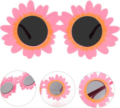 NessiWorld PinkColorDaisyShapedPartyGlasses18x10cm