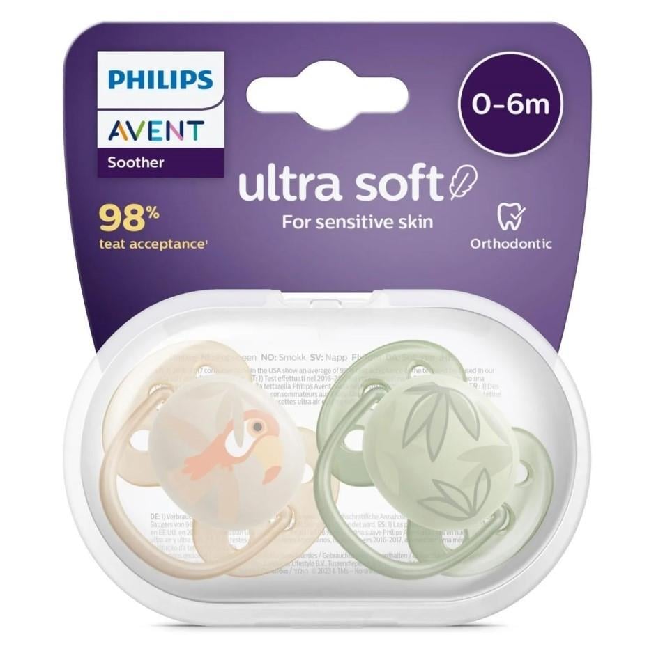 Nessiworld Philips Avent Ultra Soft Pacifier 0-6 Months Male