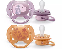 Nessiworld Philips Avent Ultra Soft Pacifier 6-18 Months Girl