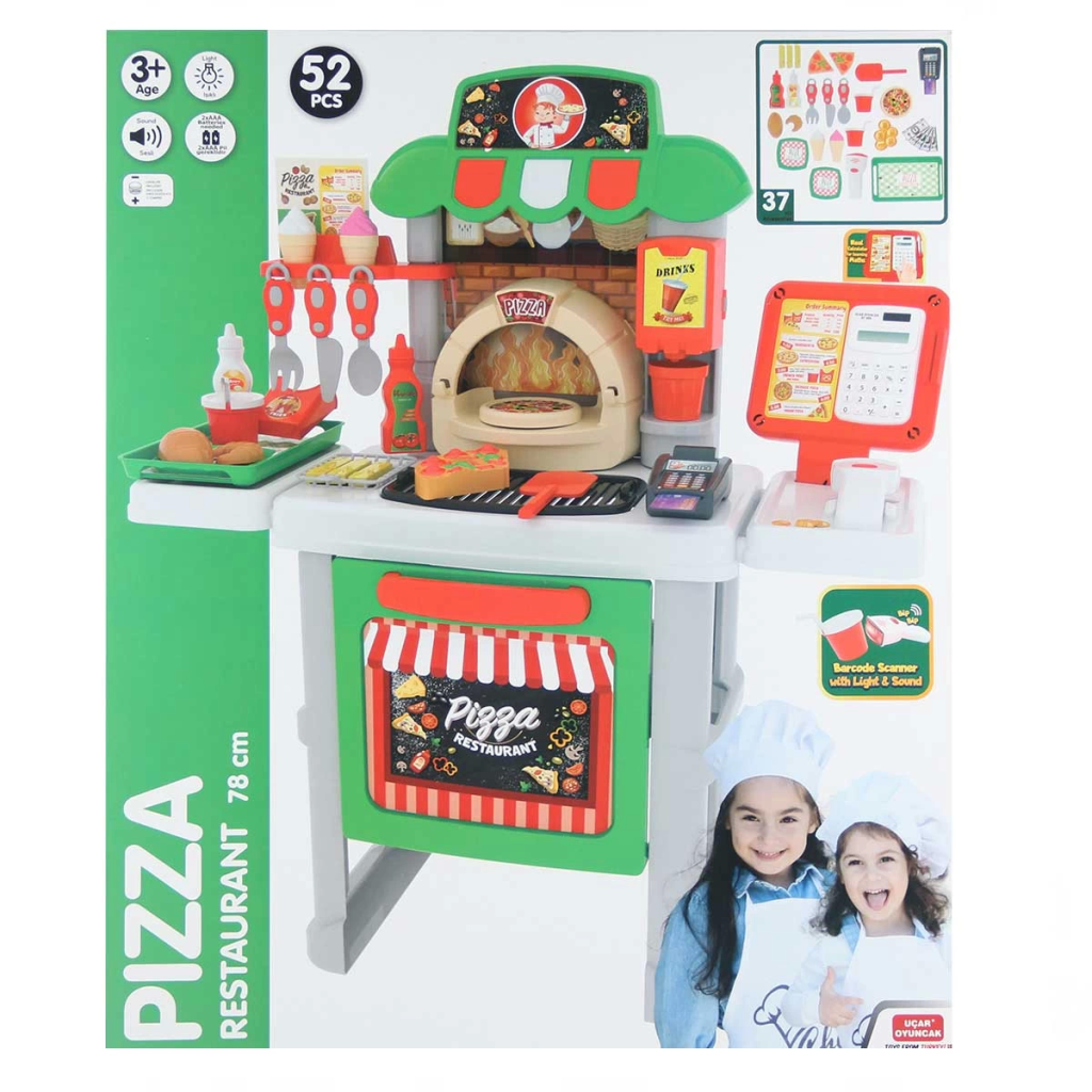 NessiWorld PizzaRestaurantSet40Pieces