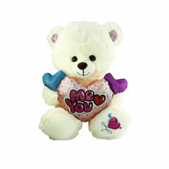 PJH2322 Plush Heart Bear 30 cm