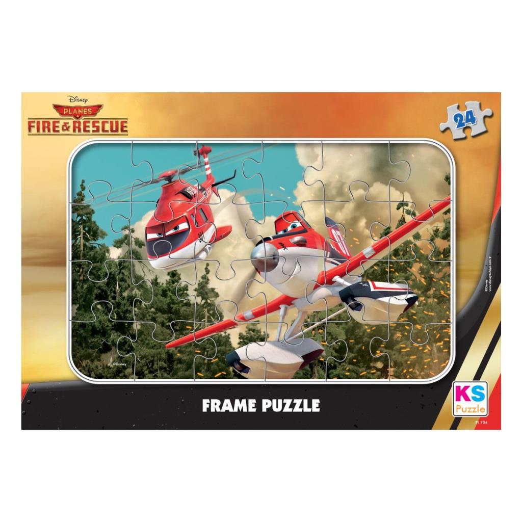 Puzzle cadre Avions Nessiworld PL 704 24 pièces