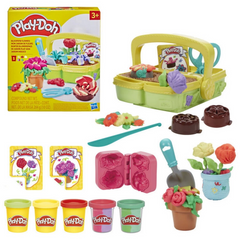 Ensemble de jeu botanique Nessiworld Play-Doh Fleurs colorées