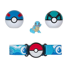 Nessiworld POK 95283-Q Pokemon Clip 'n' Go Pokeball Belt and Figure Set