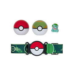 Nessiworld POK 95283-Q Pokemon Clip 'n' Go Pokeball Belt and Figure Set