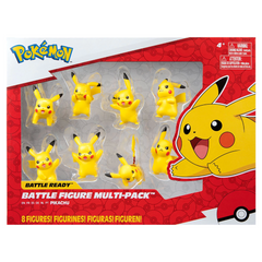 Coffret de 8 figurines Pokémon Battle de Nessiworld, Pikachu