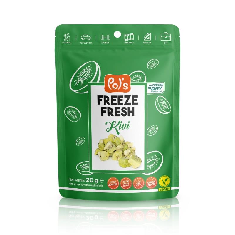 Nessiworld Pol's Freeze Fresh Freeze Dried Kiwi 20g