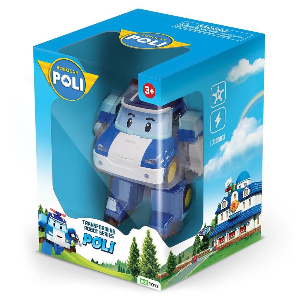 Nessiworld POLI MRT-0650 Robocar Poli Transforming Robot Poli Figür