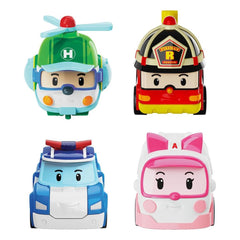 Nessiworld POLI MRT-760 Robocar Poli Mini Town Rescue Vehicles Set of 4