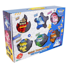 Nessiworld POLI ZR-915 Robocar Poli Quick Transforming Mini Rescue Deluxe Set