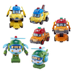 Nessiworld POLI ZR-915 Robocar Poli Quick Transforming Mini Rescue Deluxe Set