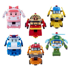 Nessiworld POLI ZR-915 Robocar Poli Quick Transforming Mini Rescue Deluxe Set