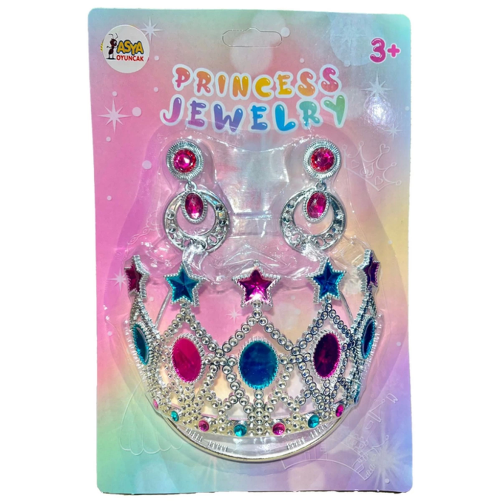 NessiWorld Princess Crown and Earring Set