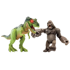 Nessiworld Primal Clash Gorilla vs T-rex Sound Light Game Set