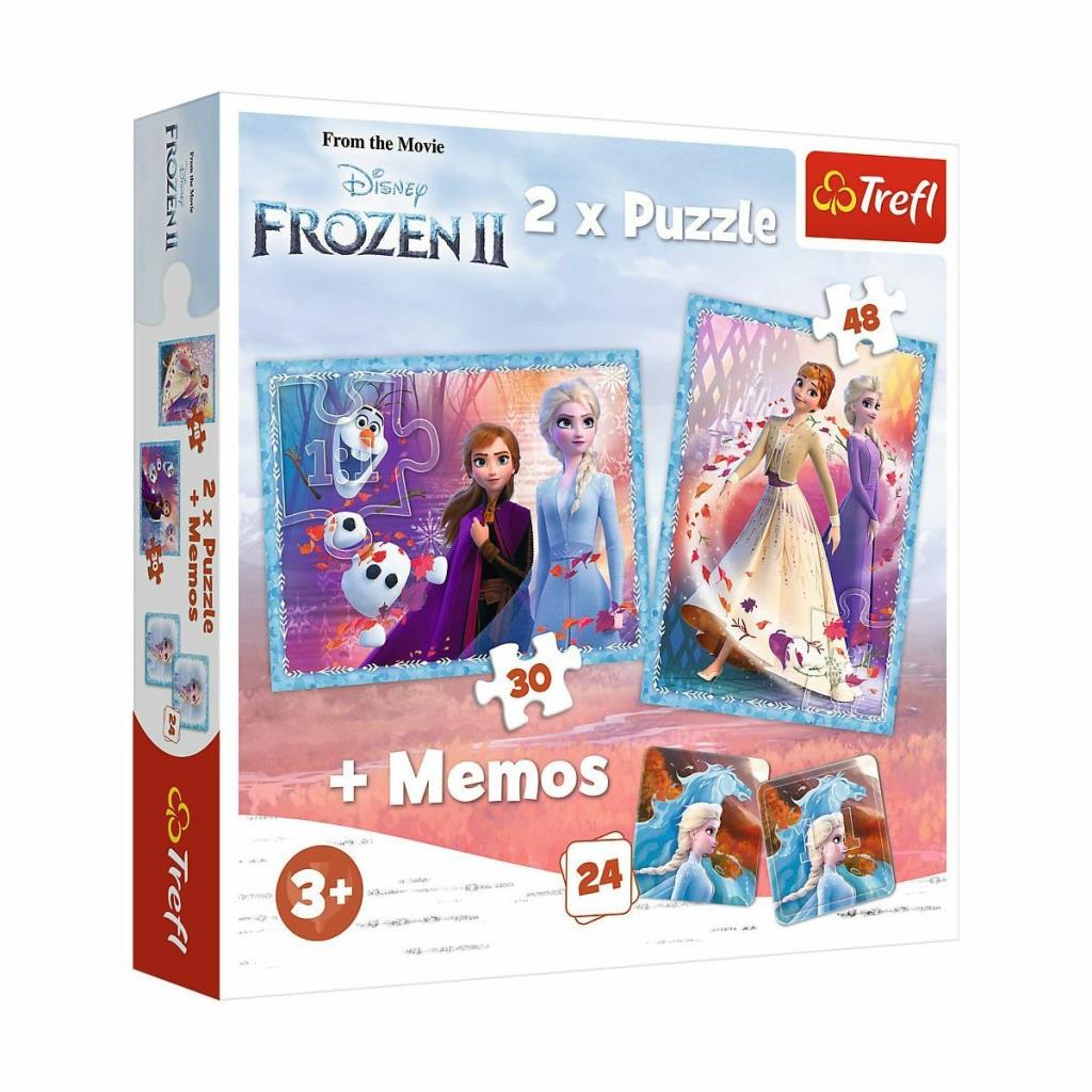 PUZZLE-90814 2IN1 Frozen II Kids Puzzle