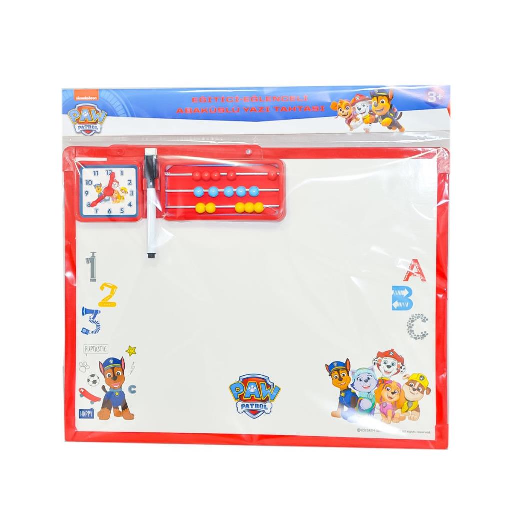Tableau d'écriture Paw Patrol avec boulier PW7914 - Laço Kids - Utku Toys