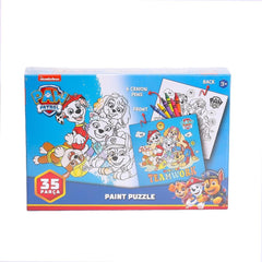 PW7930 Paw Patrol Coloring Puzzle - Laço