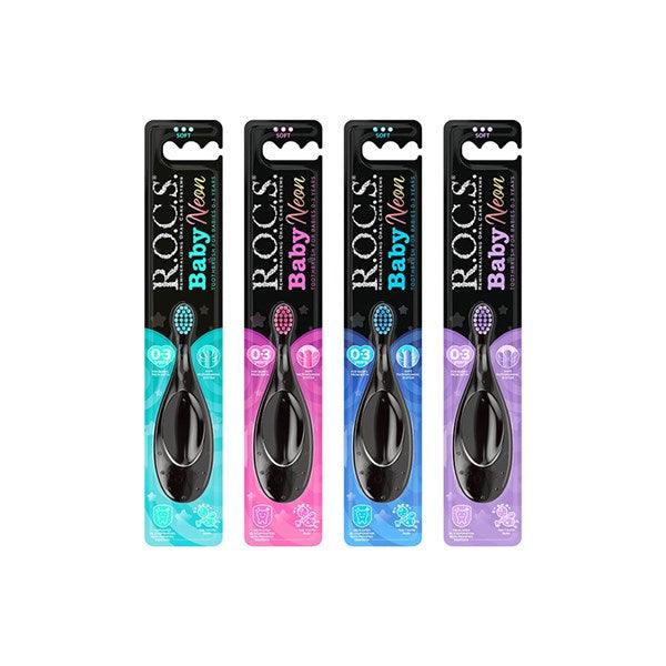 Nessiworld .Baby Neon Extra Soft Toothbrush 0-3 Years