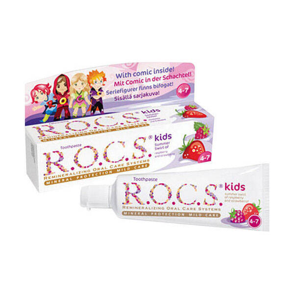 Nessiworld .Kids Toothpaste 35ml 4-7 Years Old Raspberry