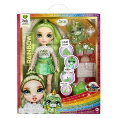 Nessiworld Rainbow High Jade Shiny Slime and Pet Series Doll
