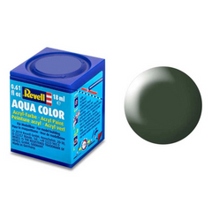 NessiWorld Revell 363 - Aqua Color Dark Green - Silk Paint - 18 ml