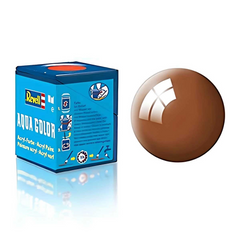 NessiWorld Revell 80 -Aqua Color Mud Brown - Gloss Paint- 18 ml
