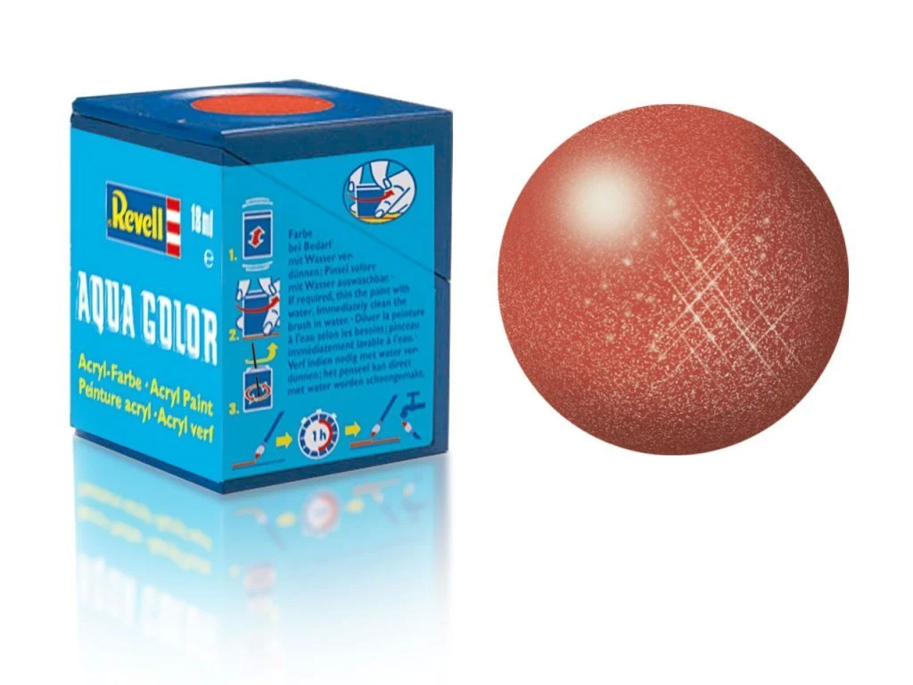 NessiWorld Revell 95 - Aqua Color Bronze - Metallic Paint - 18 ml