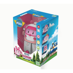 Nessiworld Robocar Poli Grand Robot Transformateur Ambre