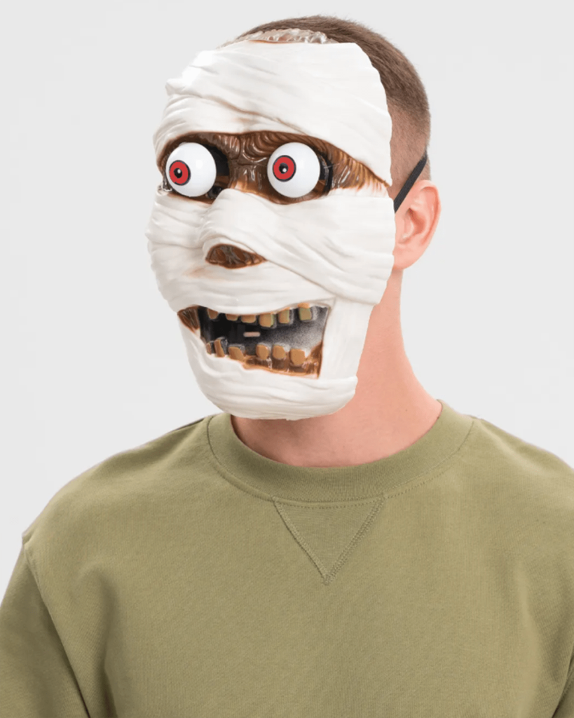 Nessiworld Mummy Mask with Swinging Spring and Movable Eyes