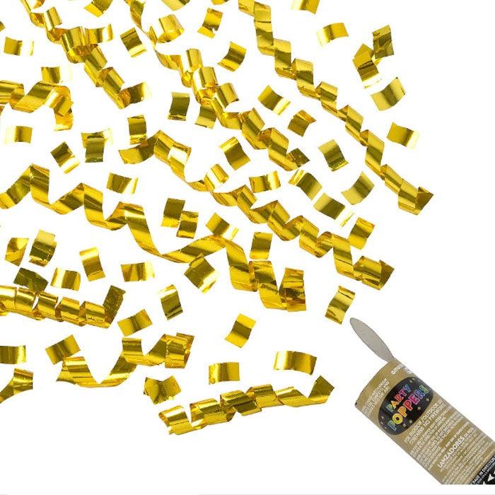 Confettis NessiWorld de couleur jaune 30 cm
